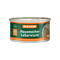 Dosenwurst Sticker by Rehm Fleischwaren GmbH