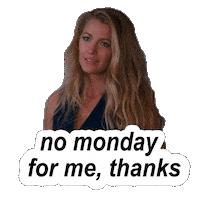 Working No Thank You Sticker by Blake Lively Fan