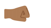 emojivid emoji people emojivid mediumdarkskintone Sticker