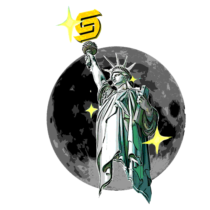 fitness moon Sticker by switchplaygroundusa