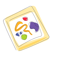 Sugar Cookie Drawing Sticker by Sweetness