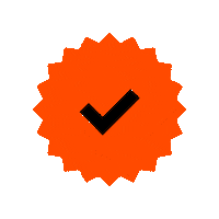 Stamp Check Mark Sticker by JUDY