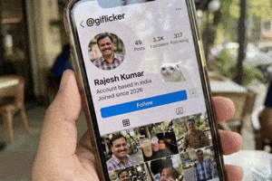 Indian Profile GIF