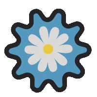 Flower Smile Sticker
