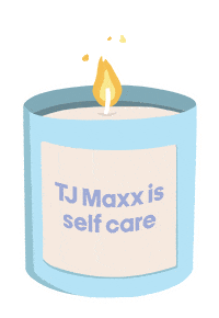 Candle Therapy Sticker by T.J.Maxx