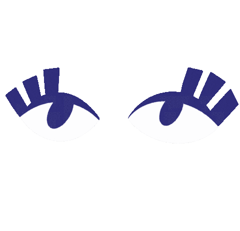 Eyes Looking Sticker