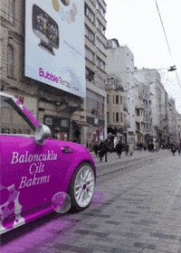 Car Araba GIF by Bubble Terapi