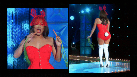 Runway Lingerie GIF by RuPaul's Drag Race