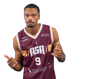 Basketball Celebration Sticker by Alliance Sport Alsace