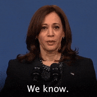 We know.