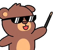 Magic Sunglasses Sticker by BEARISH