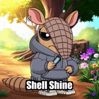 Armadillo Grooming GIF by Chillo Dillo