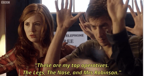 doctor who amy and rory GIF