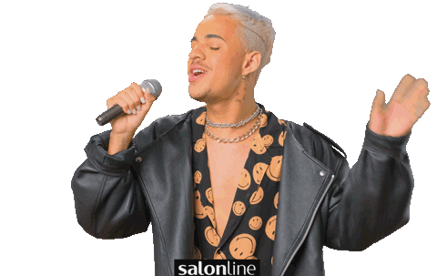 Musica Singing Sticker by Salon Line