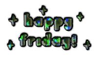 Its Friday Pixel Sticker