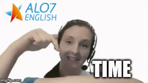 time total physical response GIF by ALO7.com