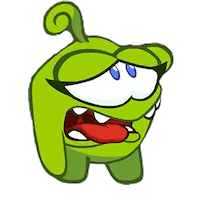 Tired Breath Sticker by Om Nom