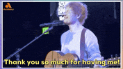 Ed Sheeran Thank You GIF by Audacy