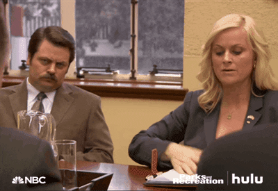 Parks And Recreation Mood GIF by HULU