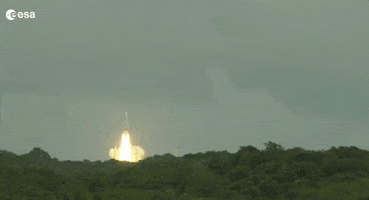 French Guiana Rocket GIF by European Space Agency - ESA