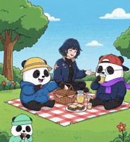 Beautiful Day Friends GIF by Pandu Pandas