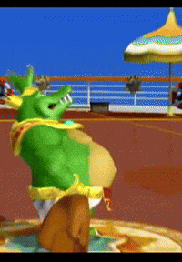 Super Mario Baseball GIF