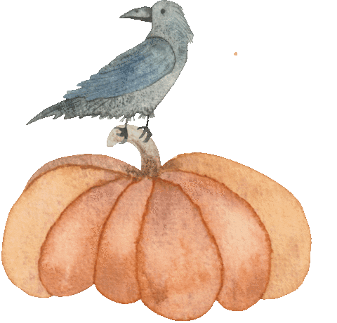 Halloween Pumpkin Sticker by zartmintdesign