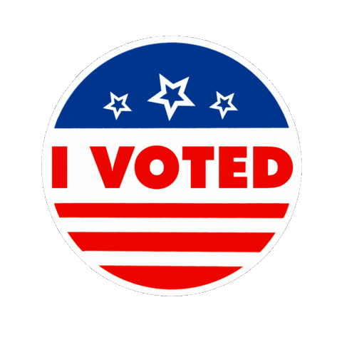 ChemistryATL giphyupload election president voting Sticker