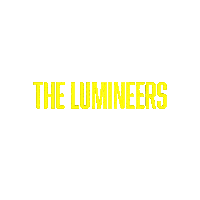 Sticker by The Lumineers