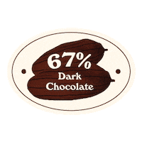 Dark Chocolate Sticker by Amazin' Graze