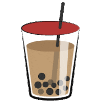 Tea タピる Sticker by copochan