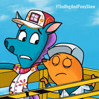 TreehouseDirect happy dog friends scary GIF