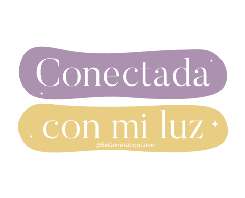 Luz Conexion Sticker by Be Generation Love