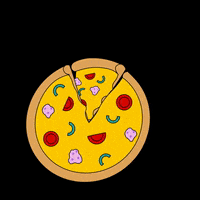 alnsauer netflix pizza friday chill GIF