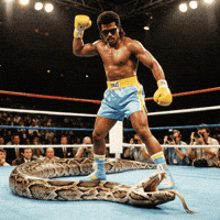 Muhammad Ali Knockout GIF by Jukebox Saints