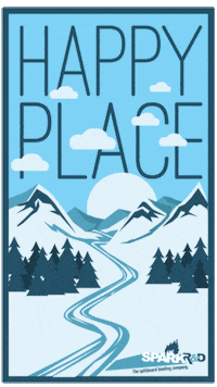 SparkRD happy tour spark snowboard GIF