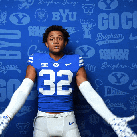College Football Go Cougs GIF by BYU Cougars