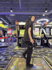 WoomyAisaka arcade emo scene shuffle GIF