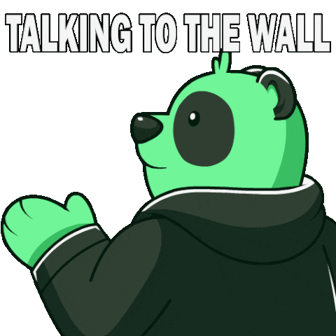 I Dont Care Shut Up Sticker by SuperVerse