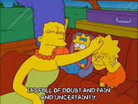 bart simpson pain GIF
