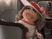muppetwiki muppets miss piggy diana rigg great muppet caper GIF