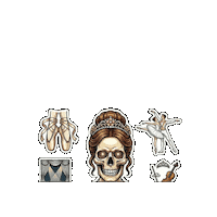 Dance Halloween Sticker