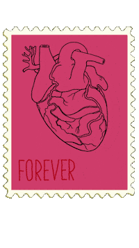 Valentine Sticker by EleMcKayArtist
