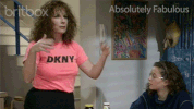 dance absolutelyfabulous GIF by britbox