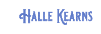 HalleKearns halle kearns halle kearns Sticker