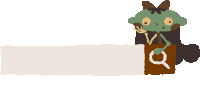 Illustration Looking Sticker