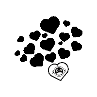 Heart Love Sticker by Angieluxd