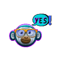 Happy Fun Sticker by Angieluxd
