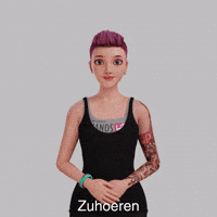 Avatar Gebärdensprache GIF by Sign Time - SiMAX