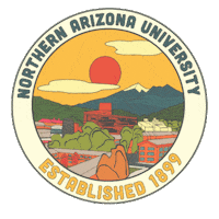 Northern Arizona University Sticker Sticker by NAU Social